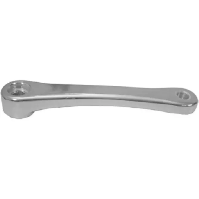 Falkx Stalen crankstel - 170 mm - chroom - spieloos ontwerp