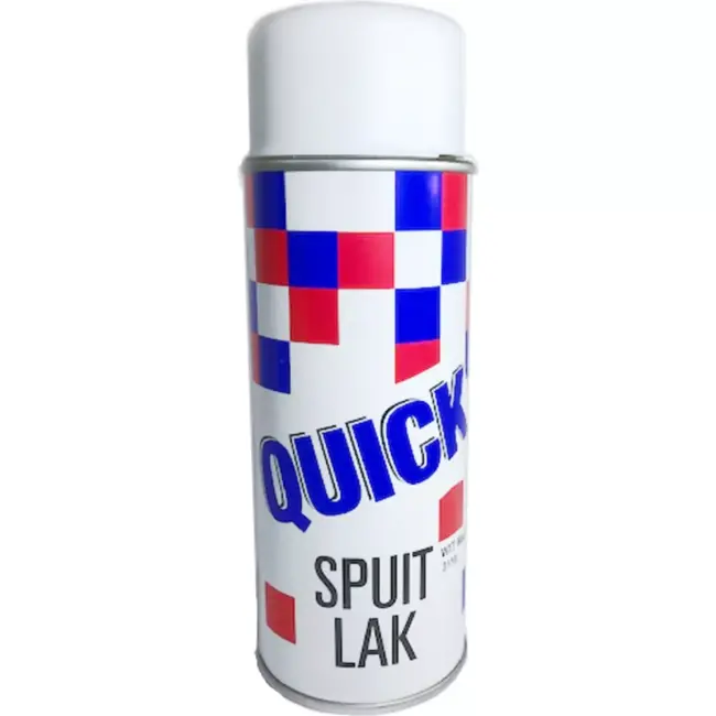 Quick Matte witte lak - veelzijdig - snelle droging - 400ml