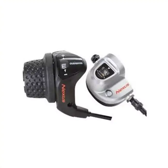 Shimano 3-speed draaishifter met kabel en shiftbox - ergonomisch ontwerp - 1800 mm kabel - werkplaatsverpakking