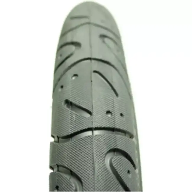 CST Kinderfietsband - Zwart met Reflectie - 22x1.75 - Veiligheid en Stijl