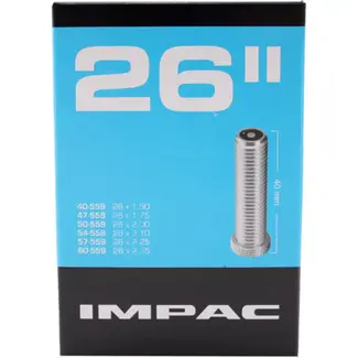 Impac Binnenband 26 inch - Schrader ventiel 40mm - Duurzaam en lekbestendig