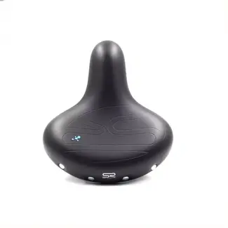 Selle Royal Drifter fietszadel - vintage stijl - dubbel geveerd - zwart - medium formaat