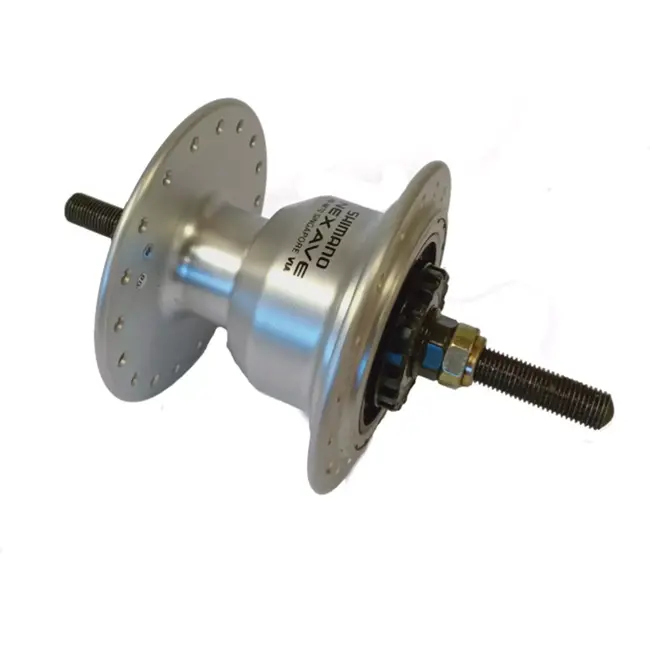 Shimano Voornaaf voor rollerbrake - 36 spaakgaten - zilver - 100 mm inbouwmaat