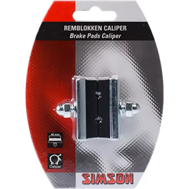 Simson Remblokken voor klassieke velgremmen - 40mm - Set van 2 stuks