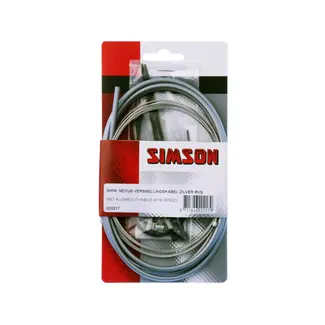 Simson Versnellingskabelset - Shimano Nexus 4/7/8 - RVS - Grijs - 2,25m