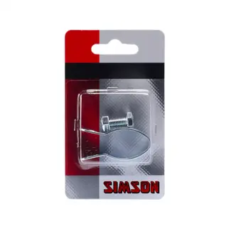 Simson Rembandage ovaal - stevige bevestiging - geschikt voor achtervork - 22mm clip