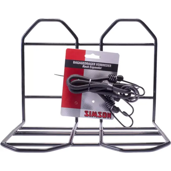 Simson Bagagedrager verbreder met spin - extra draagcapaciteit - eenvoudig te monteren - inclusief bevestigingsmateriaal