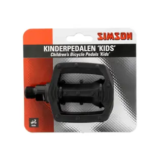 Simson Lichtgewicht kinderfietspedalen - soepel en veilig met reflectoren en antislip