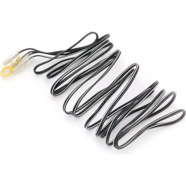 Simson Twee-aderig verlichtingssnoer voor dynamo-aansluiting - Essentieel voor fietsverlichting - Per stuk verpakt