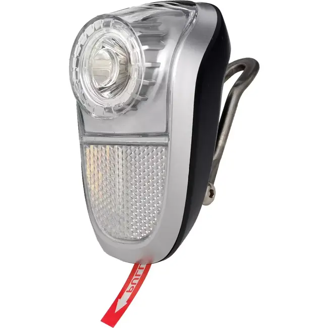 Simson LED voorvork koplamp - 35 LUX - Eenvoudige montage - Inclusief batterijen