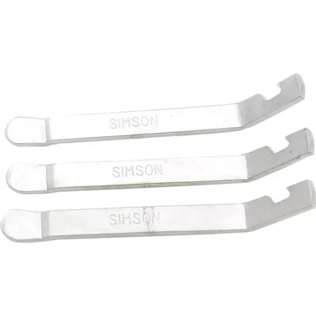 Simson Metalen bandenlichters - set van 3 - voor stalen en aluminium velgen