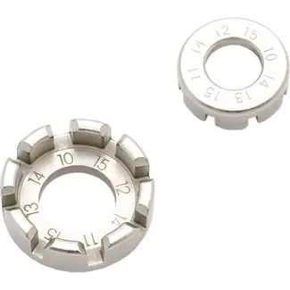 Simson Compacte spaakspanner - Geschikt voor 8 nippelgroottes - Handig voor onderweg