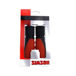 Simson Handvatten met Duokleur en Extra Grip - Lichtbruin/Zwart