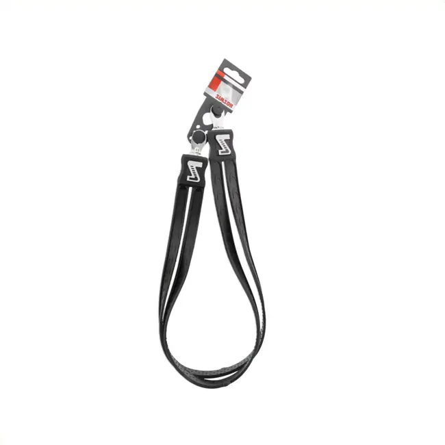 Simson Zwarte snelbinder - 2 rubber binders - stevig en flexibel - eenvoudig te bevestigen