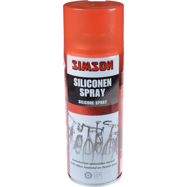 Simson Siliconen Spray - Synthetische Smeermiddel - 400ml - Anti-aanhechting - Beschermend