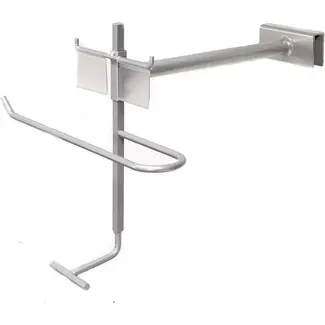 New Looxs Verstelbare tashaak voor wandstelling - Duurzaam en flexibel - Geschikt voor retail en thuisgebruik