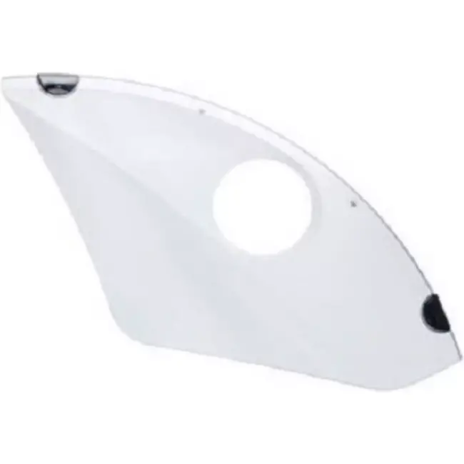 Hesling Jasbeschermers - eigentijds ontwerp - duurzaam - eenvoudig te monteren - transparant - 28 inch