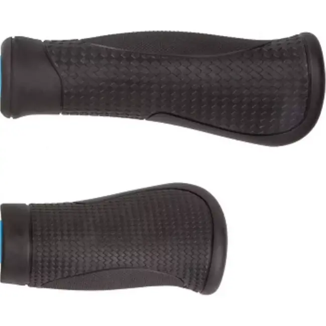 M-Wave Ergonomische fietshandvatten - 130/95 mm - Zwart - Zonder klemmen