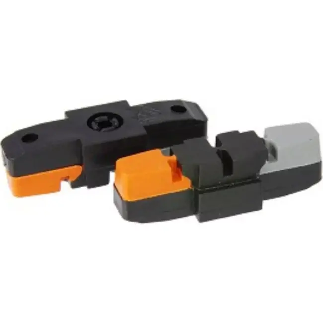 Saccon Remblokken voor Magura velgrem - zwart/grijs/oranje - per paar