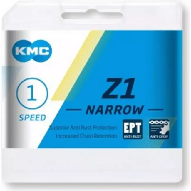 KMC Smal Single Speed Ketting - Anti-Roest - 112 Schakels - Geschikt voor E-bikes en BMX