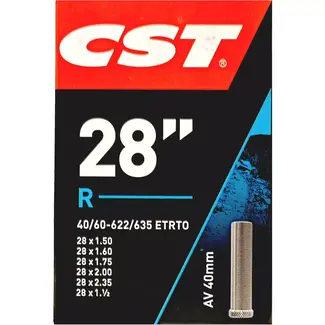 CST Binnenband 28" - Auto/Schrader ventiel 40mm - Geschikt voor diverse bandenmaten