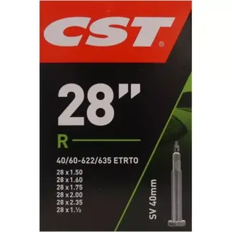 CST Binnenband 28 inch - ETRTO 40/60-622/630 - Frans ventiel 40mm - Duurzaam rubber
