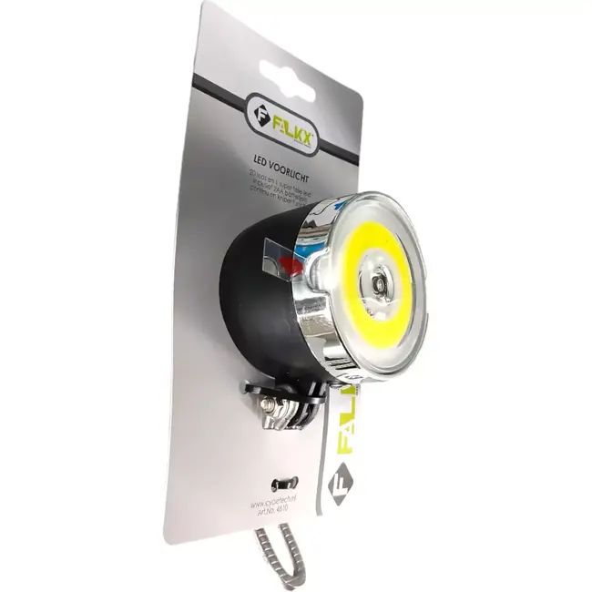 Falkx Koplamp met 20 LEDs en superheldere verlichting - Inclusief batterijen - Zwart