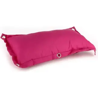 Niet Verkeerd Bagagedragerkussen - Waterdicht - Comfortabel - Roze - 35x18x6 cm
