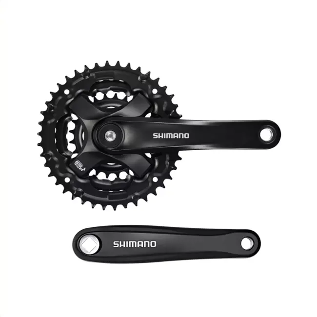 Shimano Crankstel 170mm - 42/34/24T - 6/7/8-speed compatibel - Aluminium - JIS interface