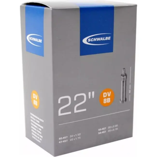 Schwalbe Binnenband 22x1.75/2.10 - ETRTO 40/52-457 - Dunlop Ventiel 40mm