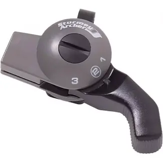 Simson 3-speed versteller - lichtgewicht - compatibel met Sturmey Archer - 22.2 mm stuurklem - plastic constructie