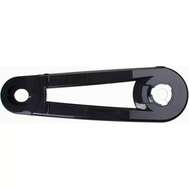 Hesling Kettingkast voor 28-inch fietsen - glanzend zwart - kunststof - inclusief bevestigingsmateriaal