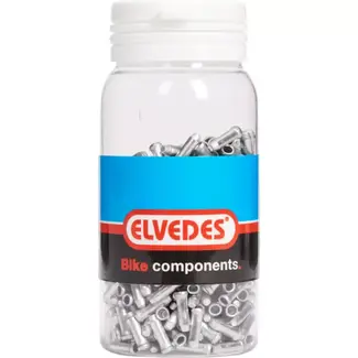 Elvedes Aluminium antirafel dopjes - 2.3 mm - 500 stuks - Duurzaam en beschermend