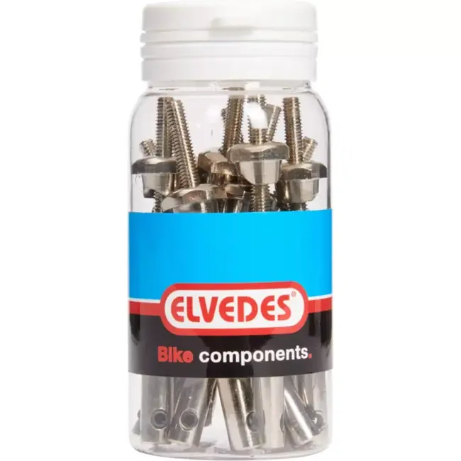 Elvedes Messing trommelrem draadeind - M4.5 - corrosiebestendig - set van 10 stuks