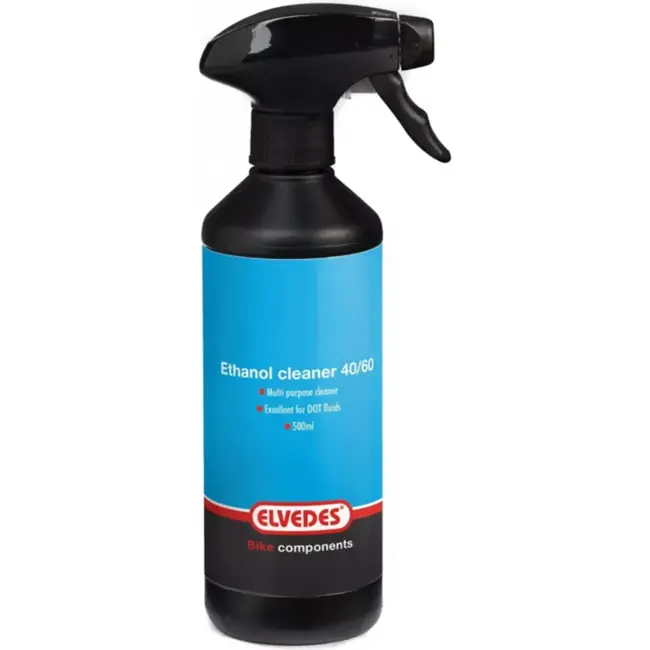 Elvedes Ethanol cleaner 40/60 - krachtige multi-purpose reiniger - 500ml spuitfles - ideaal voor Dot olie