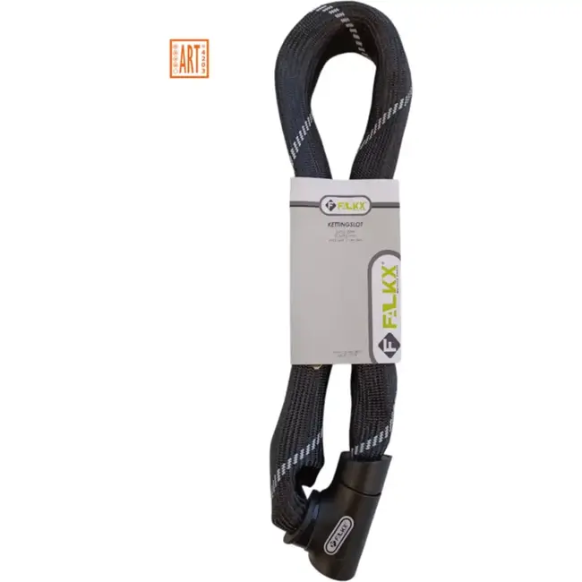 Falkx Kettingslot - Luxe slotkop - 8.3x900mm - Zwart - ART-2 beveiliging