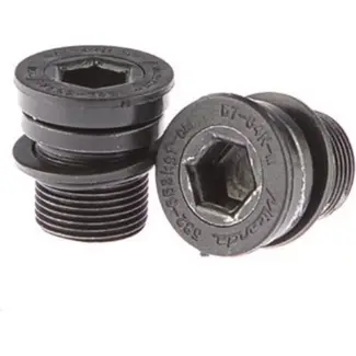 Miranda Crankbout set M15 - Geschikt voor Bosch GEN 1 & 2 - Inclusief O-ringen - Zwart Miranda Crankbout set M15 - Geschikt voor Bosch GEN 1 & 2 - Inclusief O-ringen - Zwart