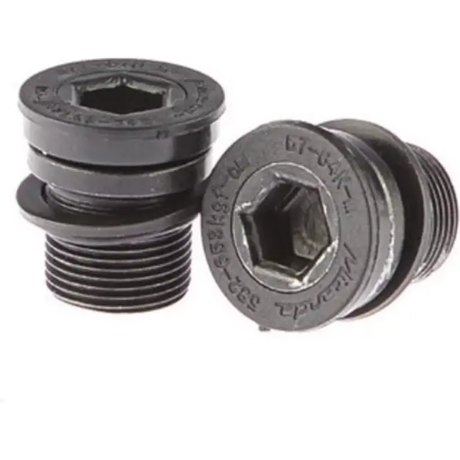 Miranda Crankbout set M15 - Geschikt voor Bosch GEN 1 & 2 - Inclusief O-ringen - Zwart