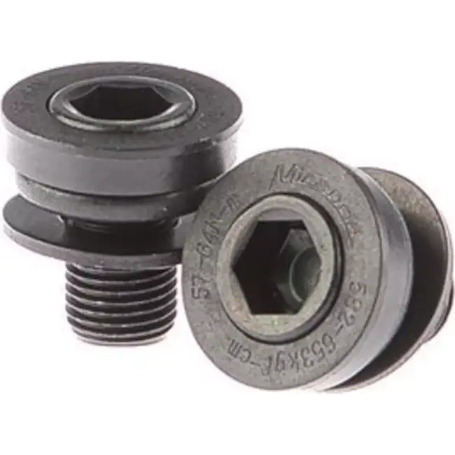 Miranda Crankbout met sluitringen - M10x12mm - Zwart - Compatibel met Bosch G3 systemen