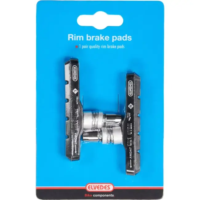 Elvedes V-brake remblokken - 72mm - Duurzaam en Betrouwbaar - Per paar
