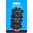 Elvedes Derailleurwieltjes - 11 Tands - RVS - Gesealde Lagers - Zwart - Set van 2
