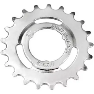Sturmey Archer Tandwiel 20-tands - Opsteek doorgezet - Zilver - Geschikt voor fietsen