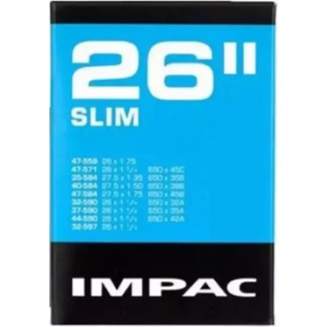 Impac Binnenband 26 inch - uitstekende luchtdichtheid - sclaverand ventiel 40mm