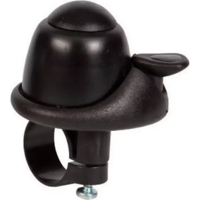 Widek Fietsbel - Klassiek Design - Krachtig Geluid - Zwart Aluminium - 55 mm