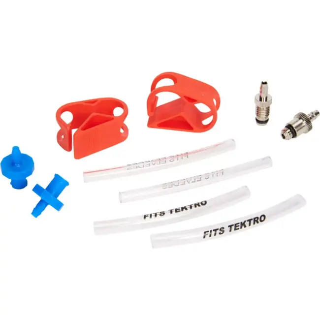 Elvedes Ontluchtingsadapter voor Tektro hydraulische remsystemen - grijs - voor professioneel gebruik