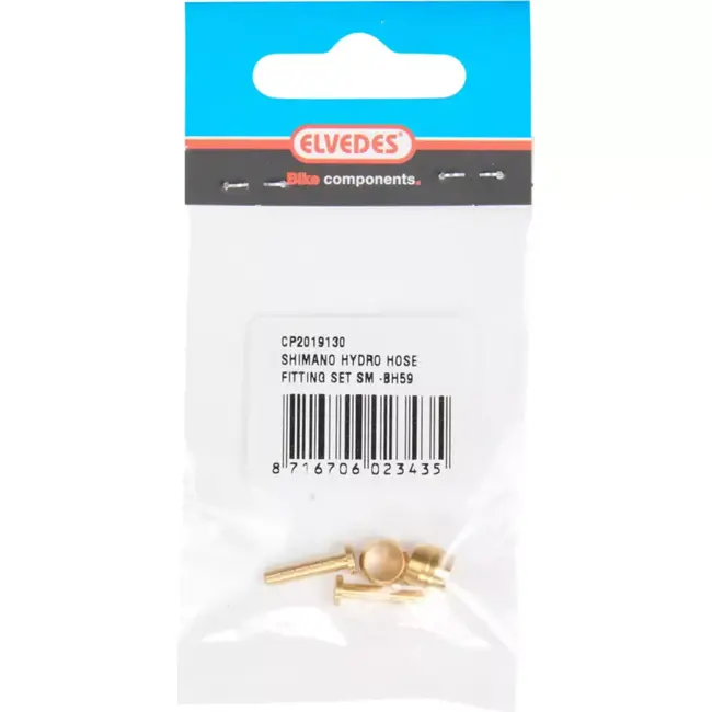 Elvedes Hydraulische slangset - Shimano compatibel - Duurzaam materiaal - Voor veilige fietsremmen