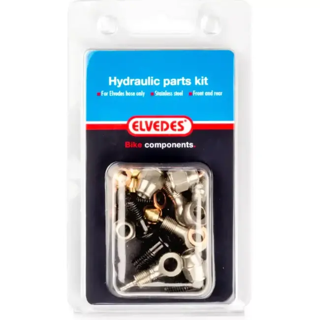 Elvedes Hydraulische Onderdelen Kit - M8 + Banjo - Compatibel met Diverse Remsystemen
