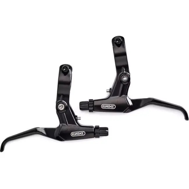 Elvedes Remhendels voor mechanische schijfrem - Ergonomisch - Aluminium - Set links en rechts