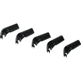 Eurofender Spatbordclips voor Rapido - Zwart - Set van 5 - Duurzaam en Betrouwbaar