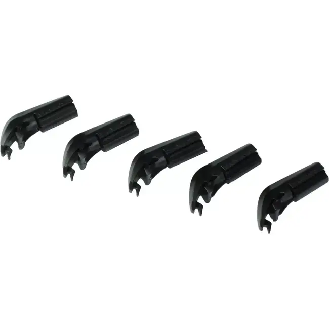 Eurofender Spatbordclips voor Rapido - Zwart - Set van 5 - Duurzaam en Betrouwbaar